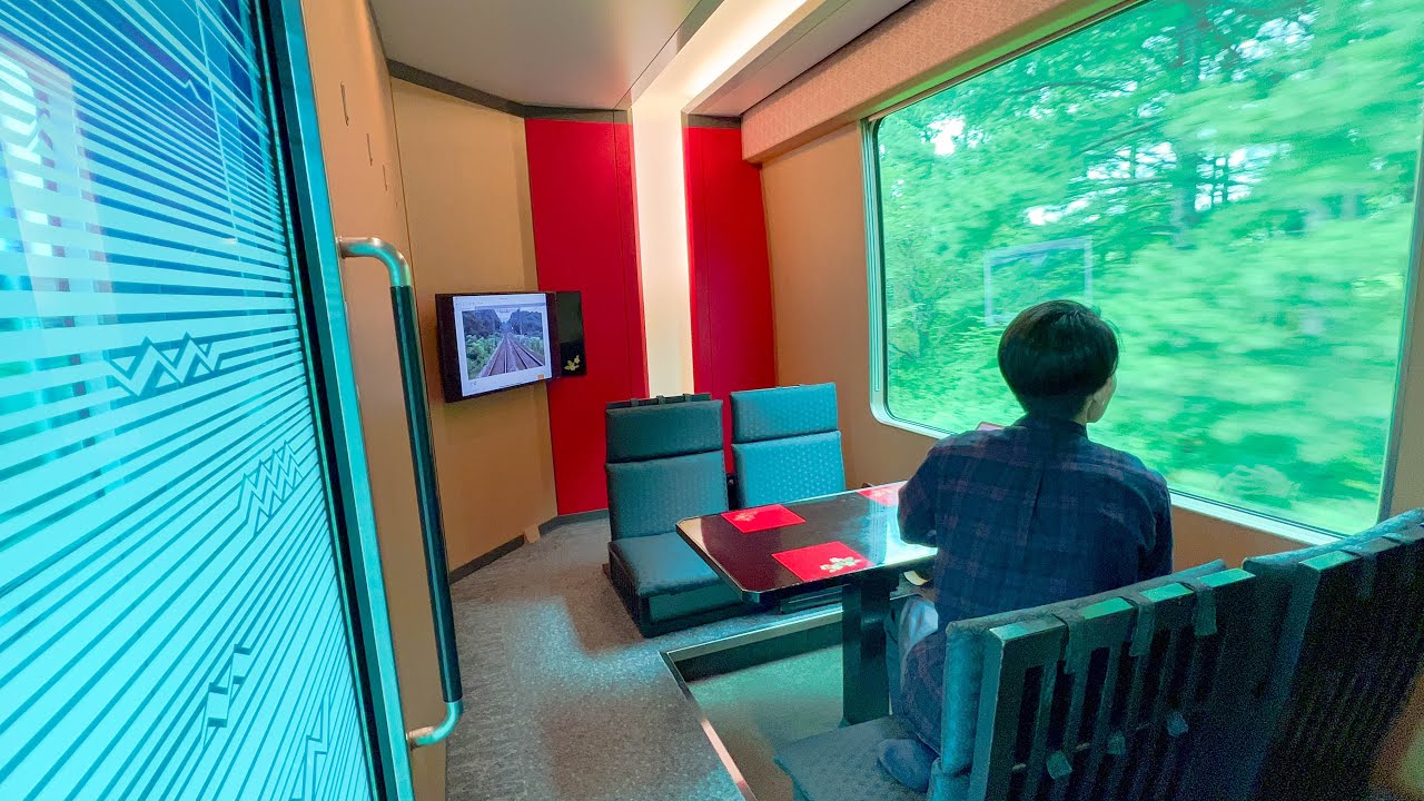 Riding Japan's Private Luxury Compartment Train  | SHIMAKAZE Kyoto to Mie 🚝