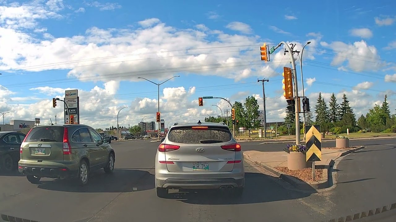 Driving around Brandon Manitoba