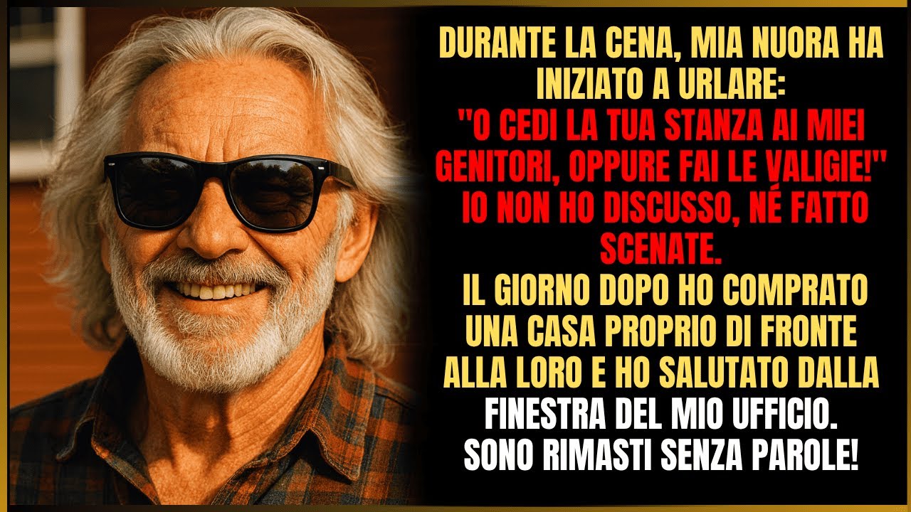 Mia nuora ha cercato di togliermi di mezzo, così ho comprato la casa proprio di fronte alla sua.