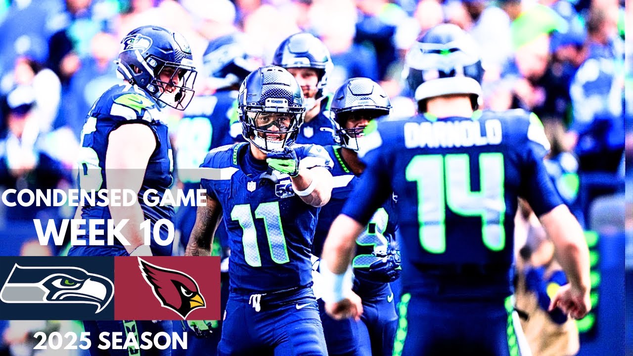 Seahawks vs Cardinals 2025 Week 10 Condensed Game | NFL Highlights