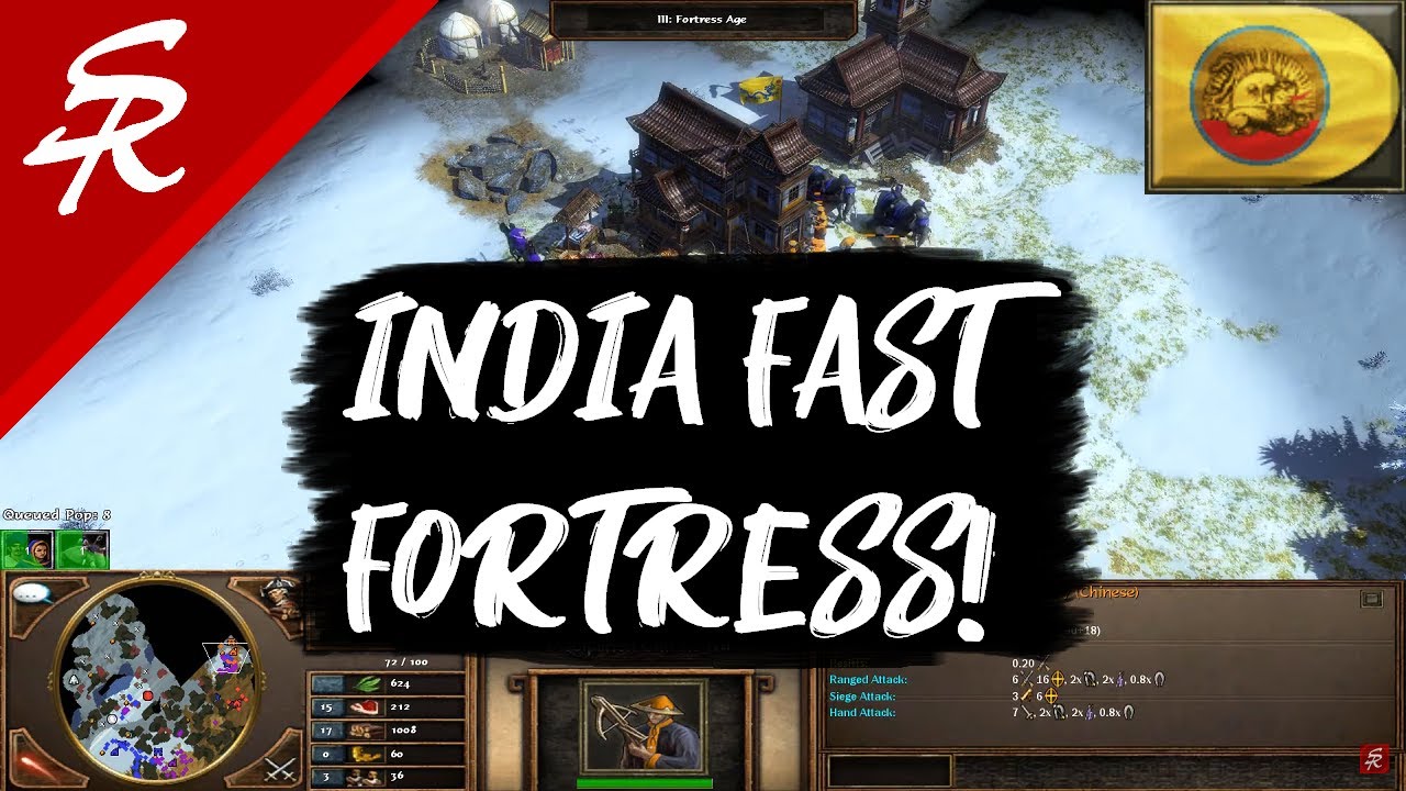 India Fast Fortress! | Strategy School | Age of Empires III