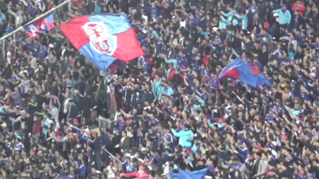 Impactante aliento de Los De Abajo cayendo 0-2 (1 - 4) / Udechile vs Corinthians