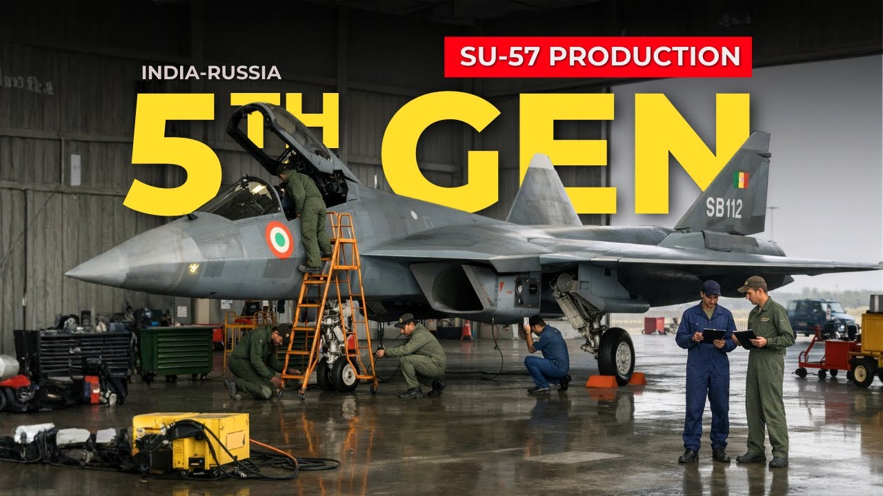 Defence Updates - India 5th Gen Su57 Production, China UAV Plant Bangladesh, Army T72 Tank Upgrade