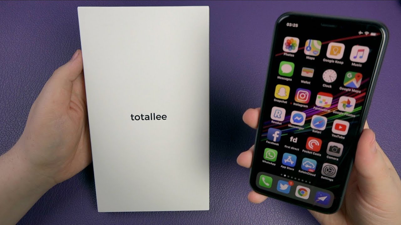 Totallee Edge to Edge Screen Protector + Super Thin Case