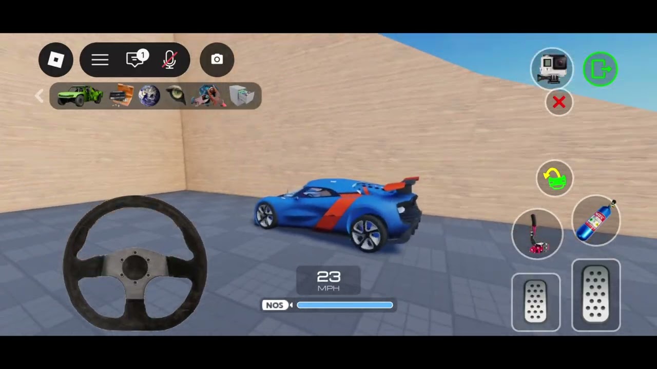 Nitro car vlog (Roblox)