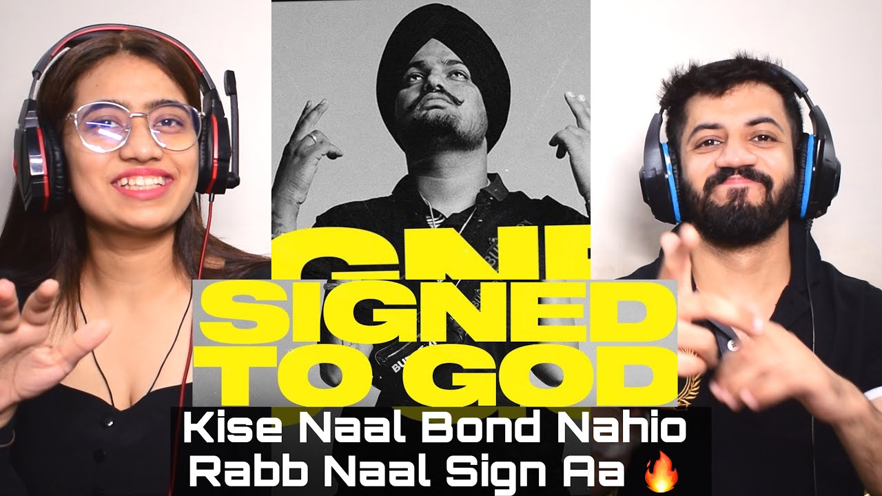 Signed To God (Official Video) Sidhu Moose Wala | Steel Banglez | The Kidd | JB | MooseTape Reaction
