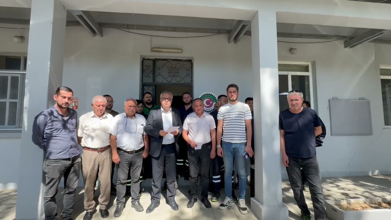 Nuri Şeker Uşak Şeker Fabrikası Basın Açıklaması