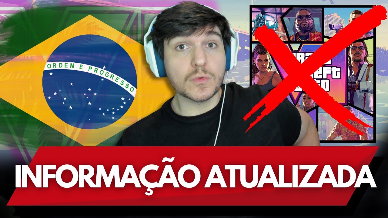 GTA 6 FORA DO BRASIL! ROCKSTAR DESCARTA PLANOS PARA O BRASIL E O DIA MAIS TRISTE DO ANO