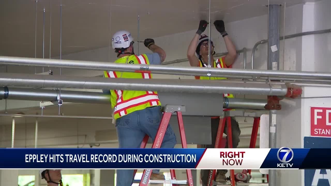 Eppley sets travel record during construction
