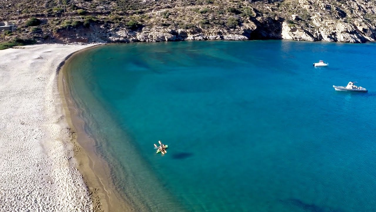 Ios Island fantastic beaches, Kalamos, Tris Eklisies & Papas