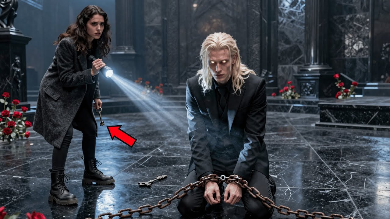 He CHAINED HIMSELF to the WALL... I WALKED IN with the KEY.