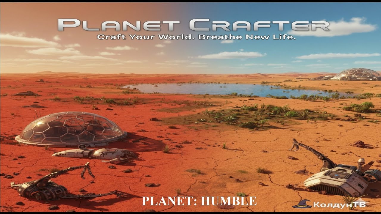 🚀PLANET CRAFTER: С НУЛЯ ДО ЗЕЛЕНОЙ ПЛАНЕТЫ🪐 | От растений⏩ к ⏩деревьям🌳!