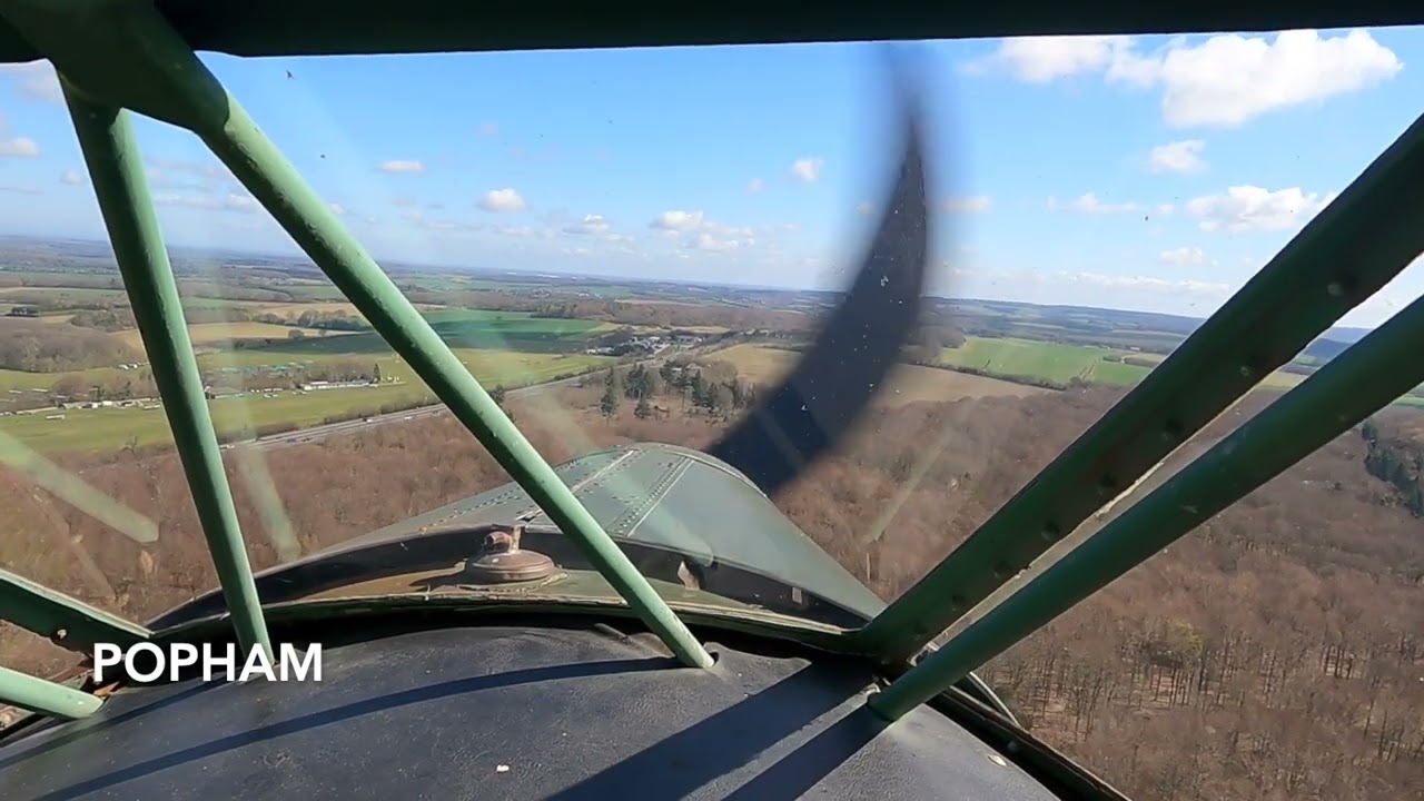 Auster AOP1 Strip flying
