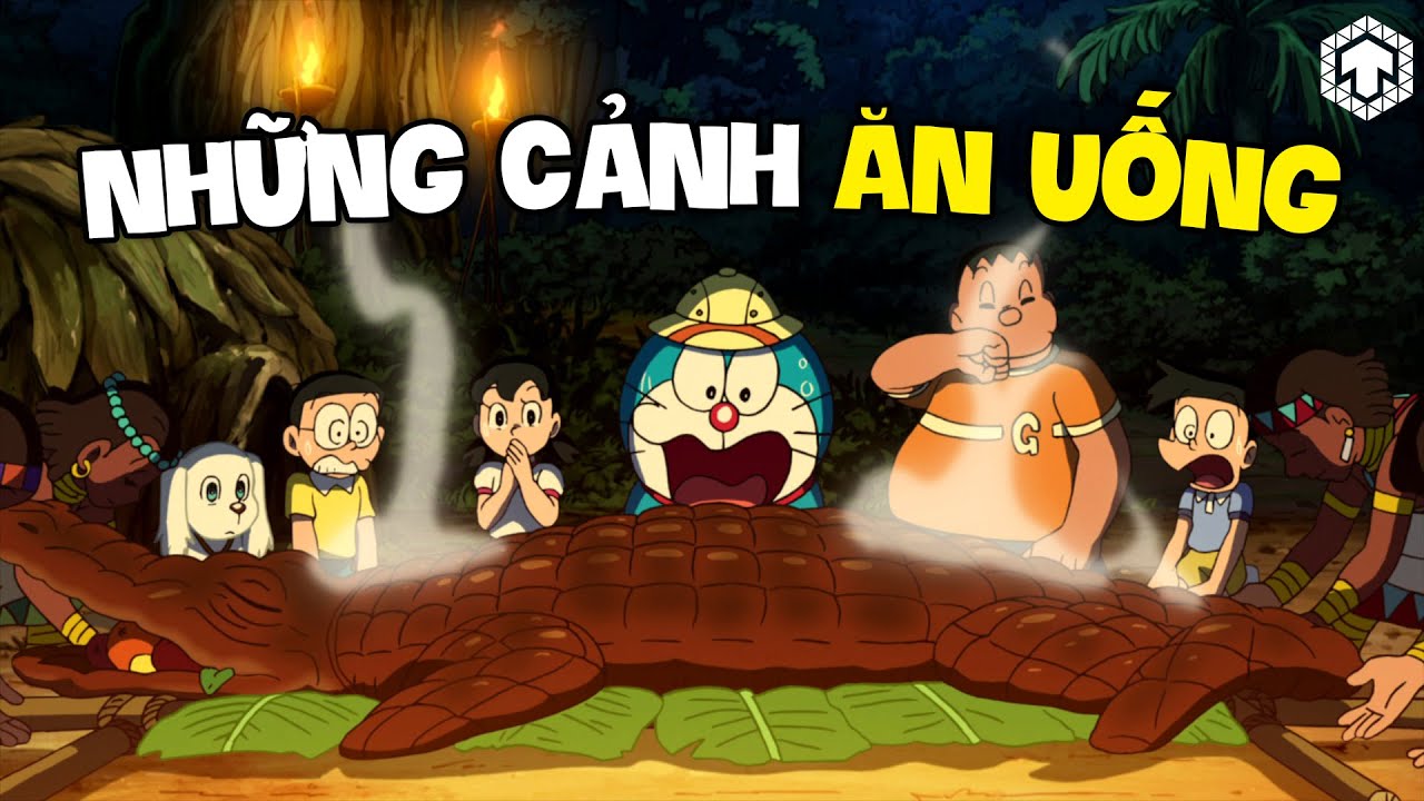Tổng Hợp Bảo Bối Ẩm Thực Của Doraemon Trong Movie Và Truyện Ngắn | Doraemon | Ăng Ten