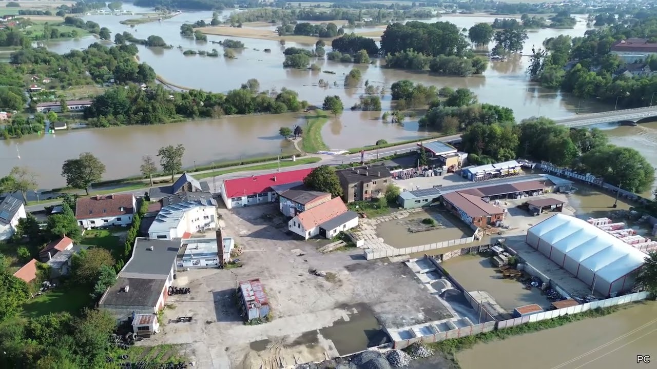 Powódź Krapkowice 17.09.2024r.