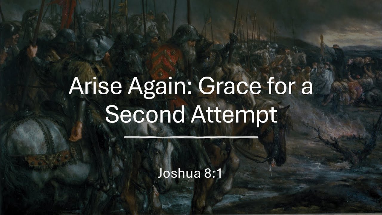 Arise Again: Grace for a Second Attempt - Walking in Obedience | MCC Ministries