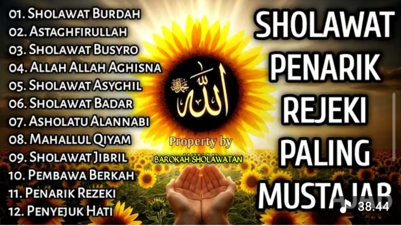SHOLAWAT MERDU TERBARU 2026 | SHOLAWAT NABI PENARIK REZEKI,Sholawat Jibril, Sholawat Busyro, Nariyah