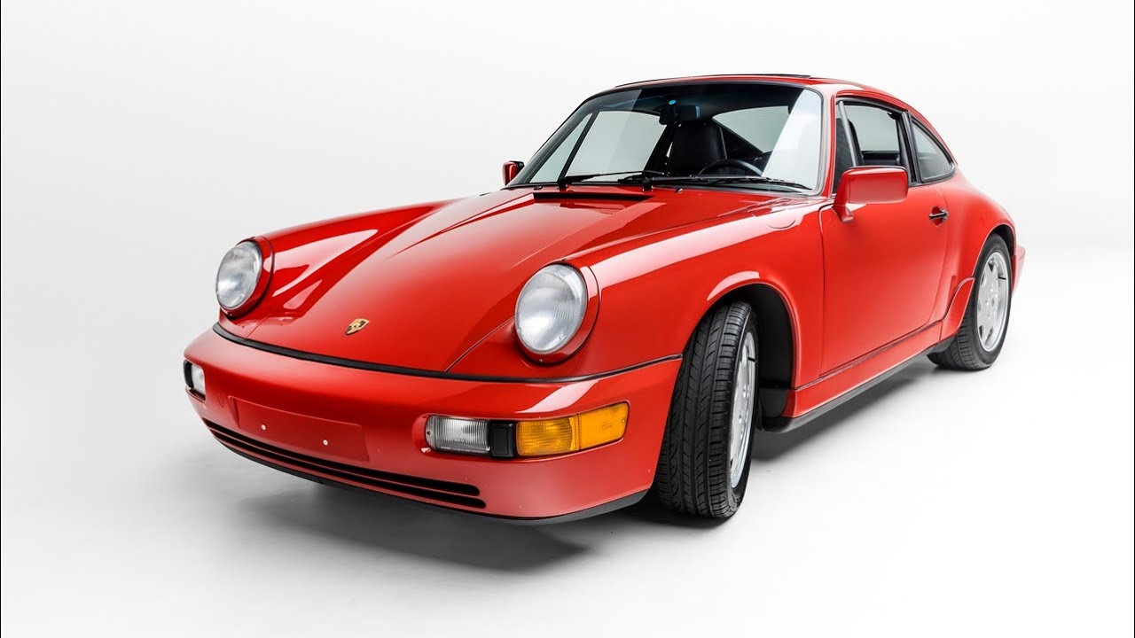 Porsche 964 Carrera 4 Full Detailing after $30k Service