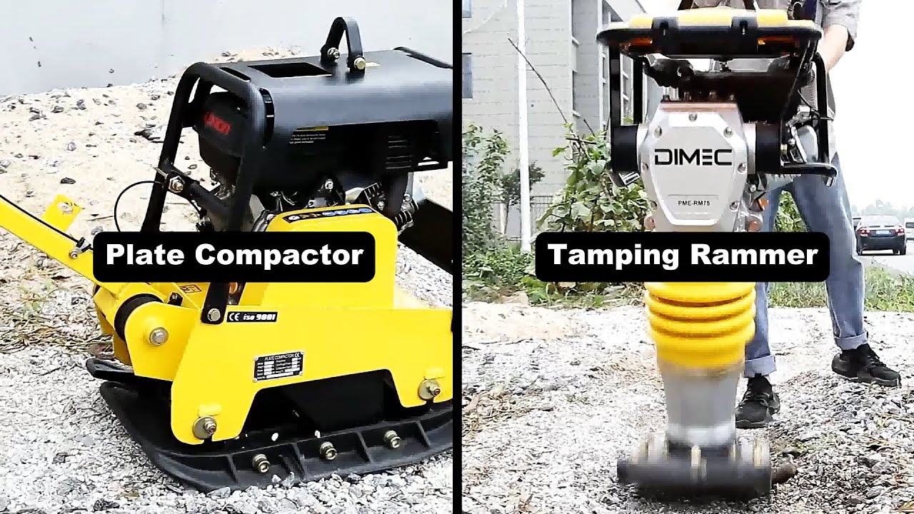 Plate Compactor vs Tamping Rammer: Which One Should You Use? (Key Differences Explained!)