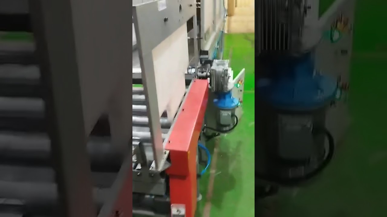 VGS make Oven conveyor at action in a fasteners manufacturing industry