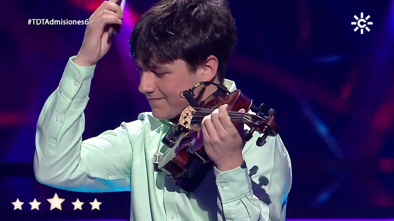 Bruno Hock sorprende con su dominio del violín interpretando 'Introducción y Tarantella de Sarasate'