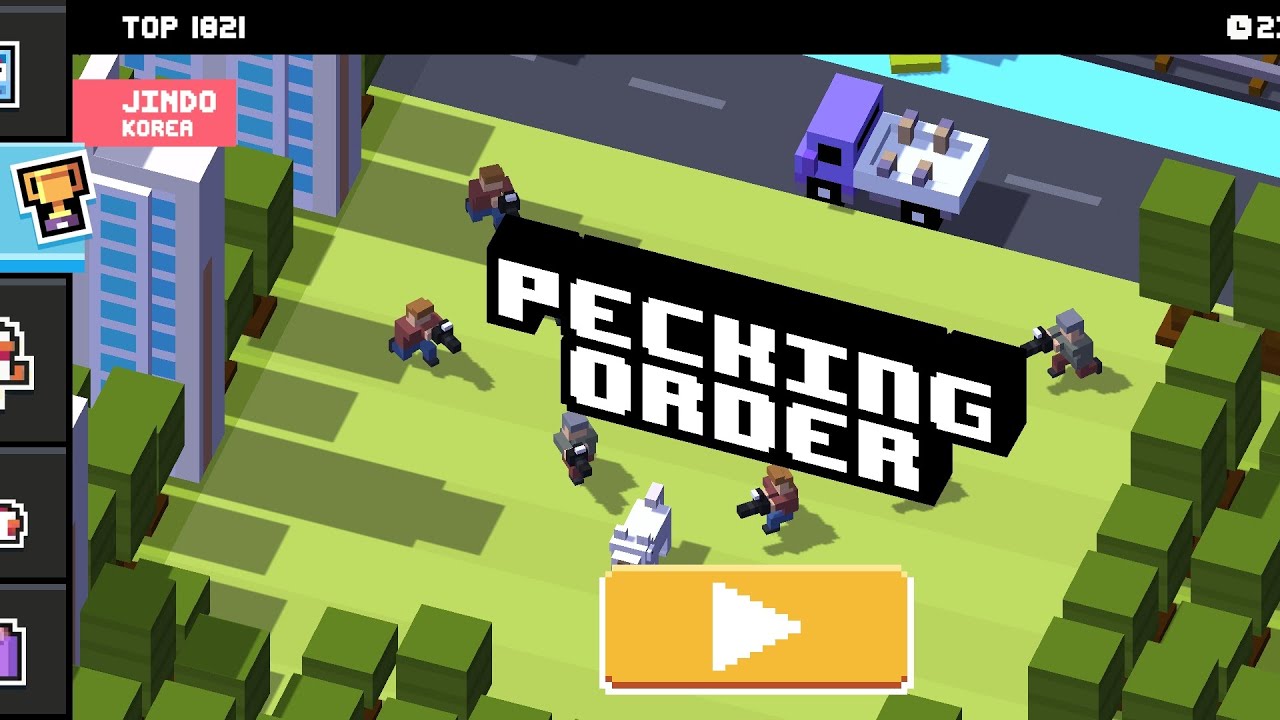 Crossy Road - Daily Level - Jindo - High Score 1821 🐶🐕