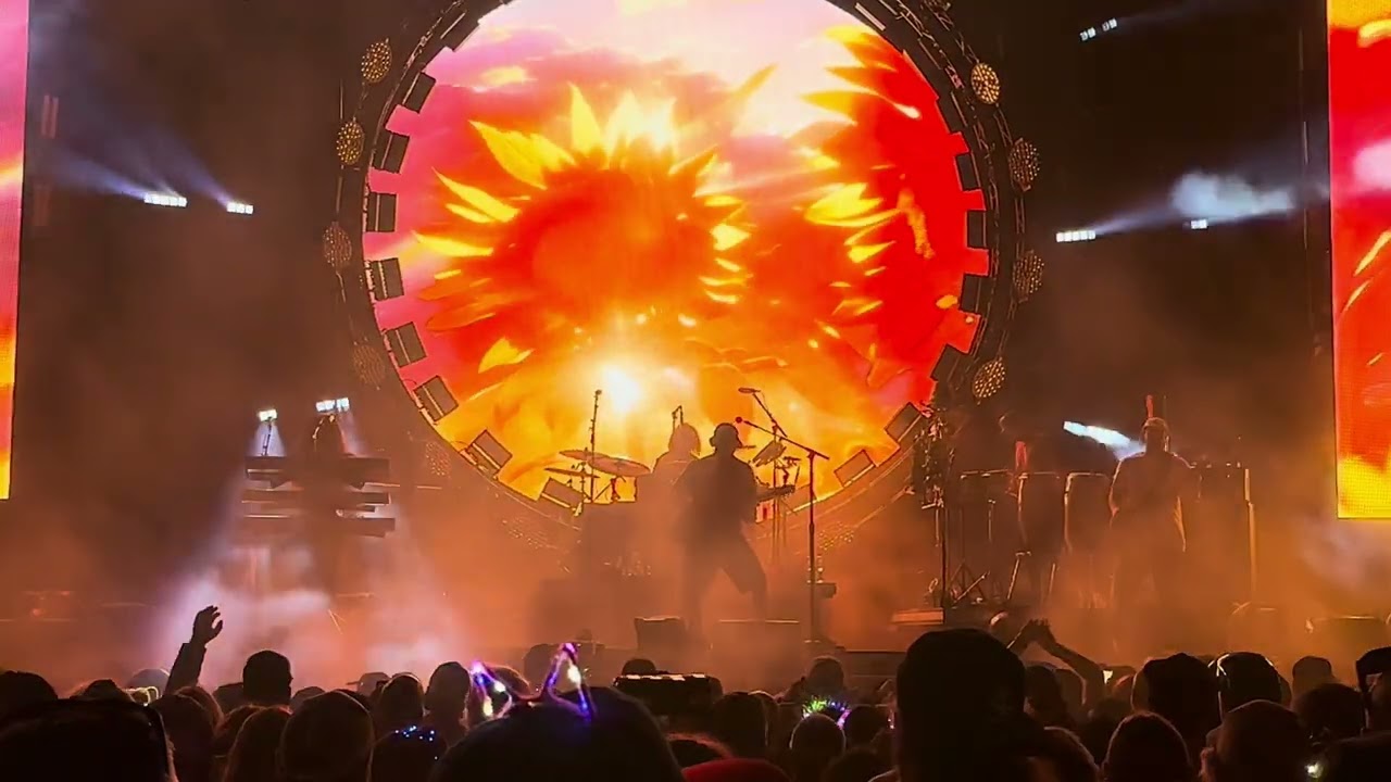 Stick Figure live at Closer to the Sun 2024 main stage rain
