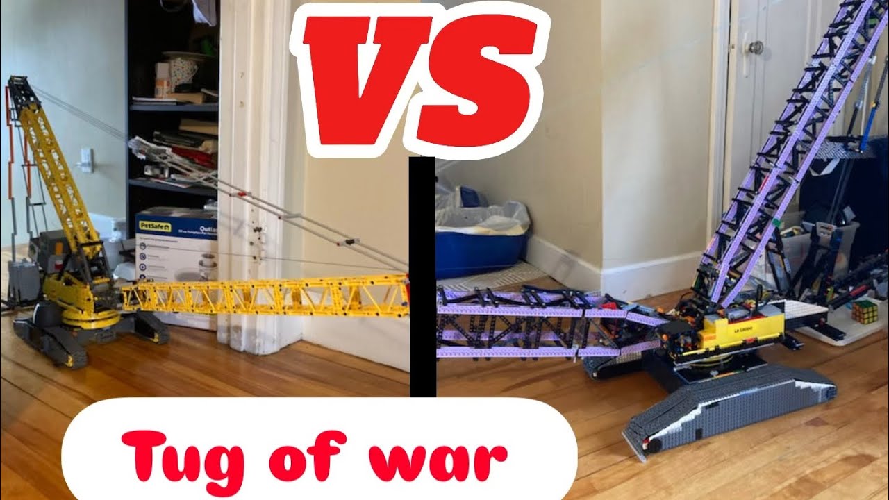 Two LEGO Cranes… One Winner