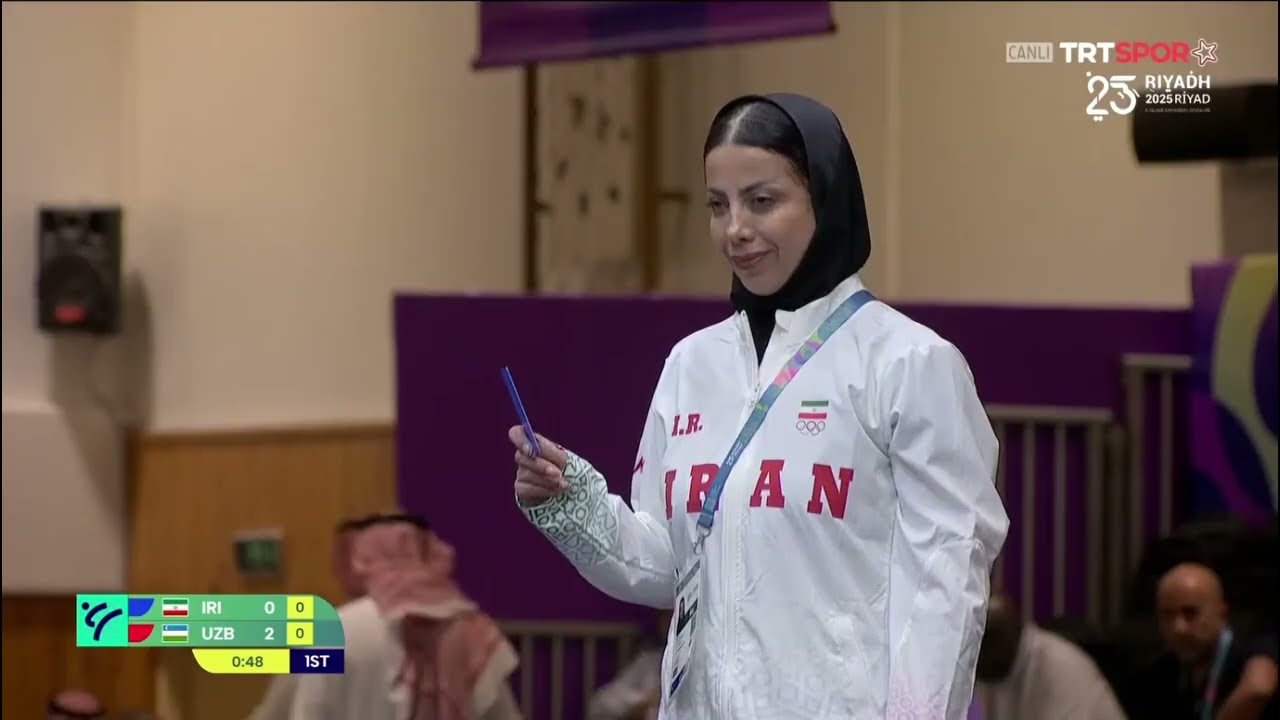 Islamic Solidarity Games Riyadh Taekwondo 70 kg Final Ozoda Sobirjonova(UZB) vs Yalda Valinejad(IRI)