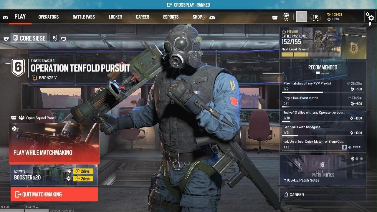 R6 ranked