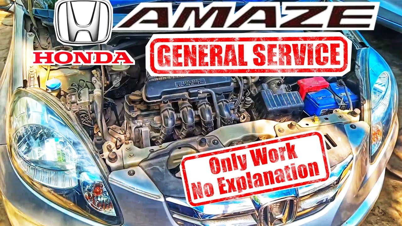 Honda Amaze || General Service & Check up || 
