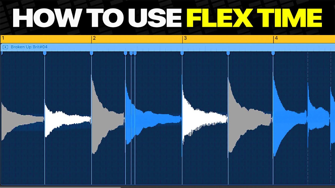 Fix timing mistakes in GarageBand with Flex Time