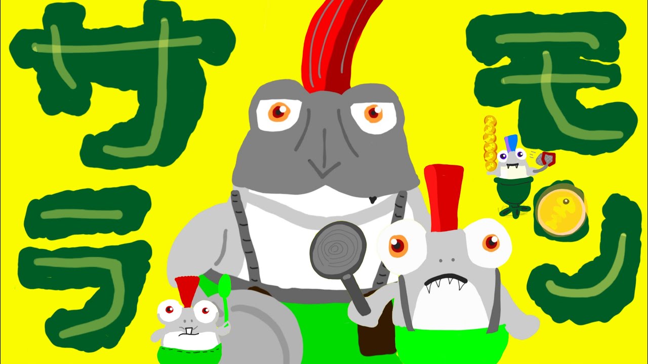 【スプラ３:サモラン】のんびり🐱🐰 3/3 ※汚