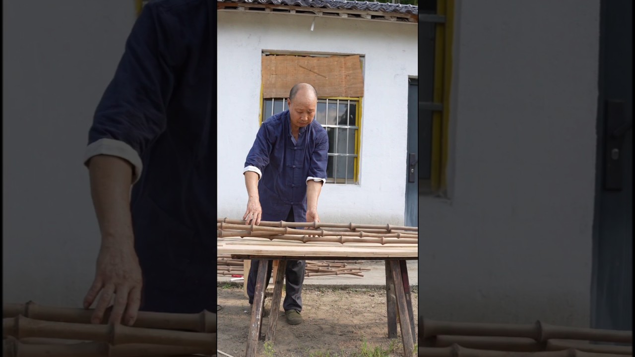 Ming-Style Bamboo Armchair | Traditional Craftsmanship & Tea Culture Heritage