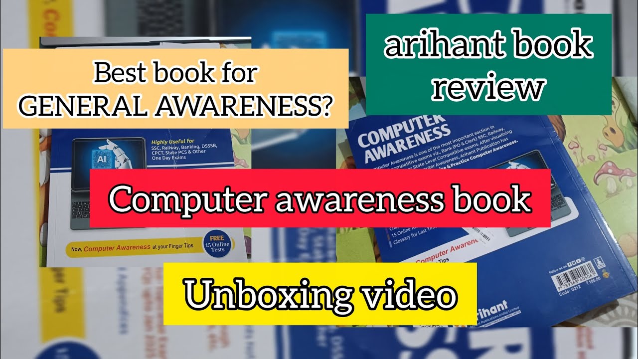 COMPUTER AWARENESS book arihant publication| LASTEST EDITION 2025| Review|For Banking Exams 2025-26