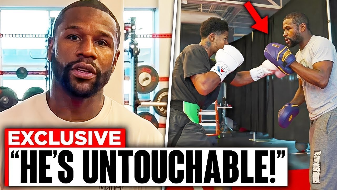 INSIDE CAMP: Shakur Stevenson Training With Floyd Mayweather Just Before Teofimo Lopez Fight