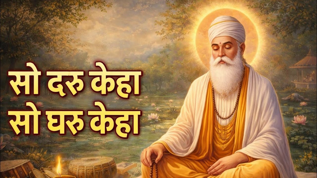 सो दरु केहा सो घरु केहा | गुरु नानक देव जी की पवित्र बाणी |So Dar Kaha So Ghar Kaha । Gurbani Kirtan