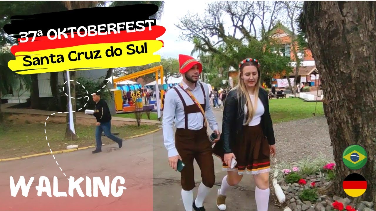 37ª OKTOBERFEST, Santa Cruz do Sul I Walking Tour I Rio Grande do Sul, Brasil 2022