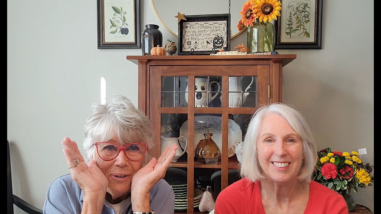 The SABLE Stitchers Flosstube #60 - Quilter's Station & Silver Needle Retreat Recap, fall/Halloween