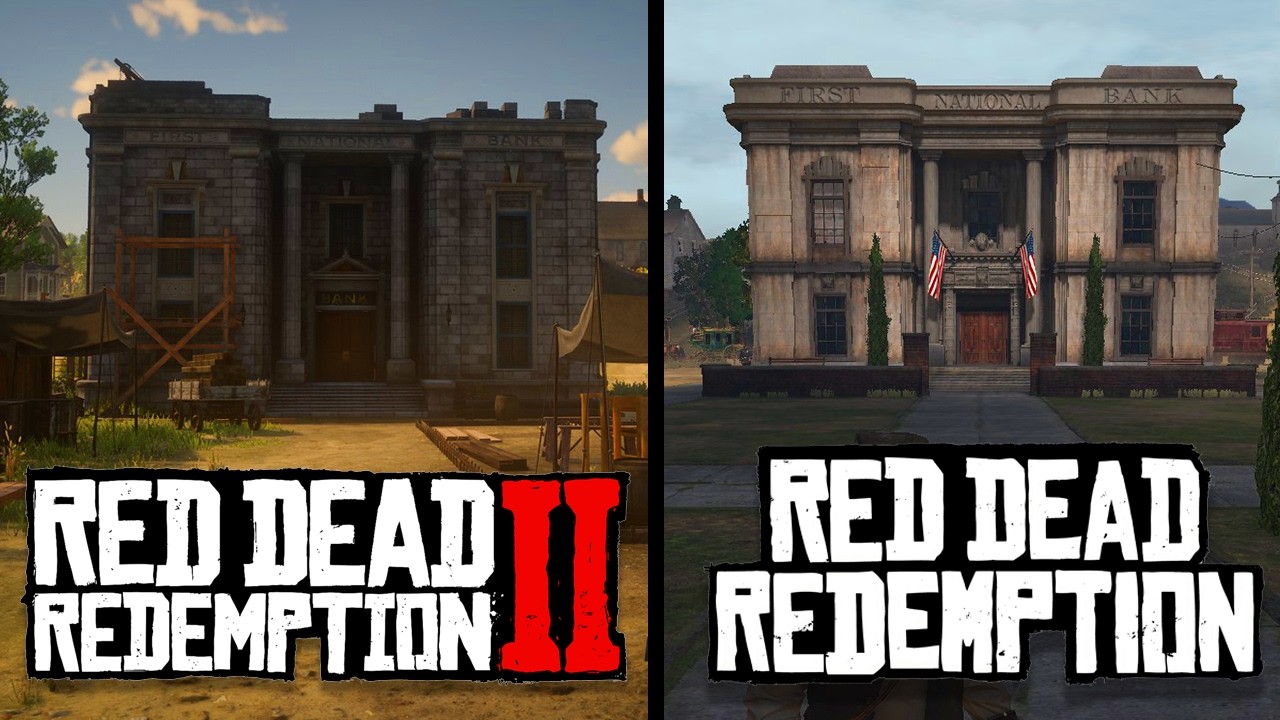 Exploring Locations From RDR1 and RDR2
