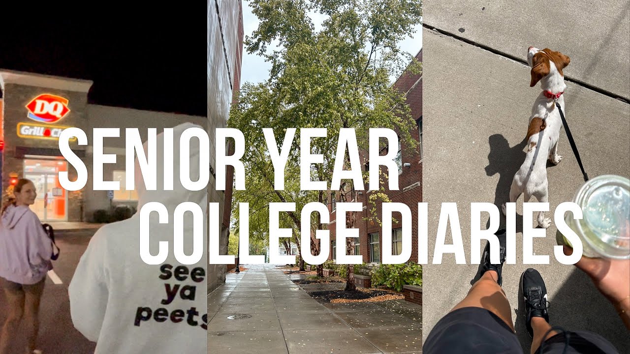 COLLEGE WEEK IN MY LIFE | Senior Year College Diaries Vlog