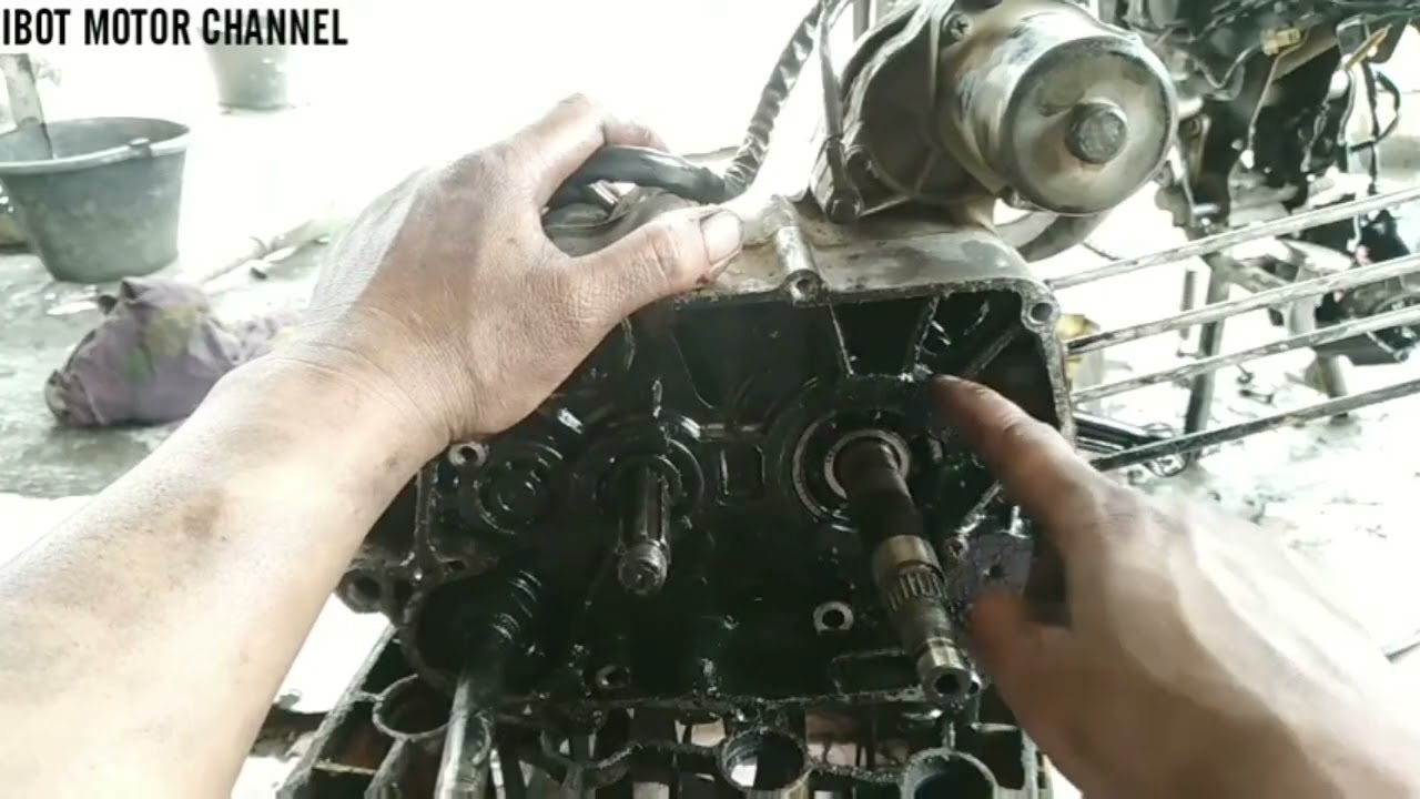 Cara Chek Lakher Bearing Kruk As Supra Fit,Fit New,Legenda,Grand,Yang Masih Bagus Atau Rusak.