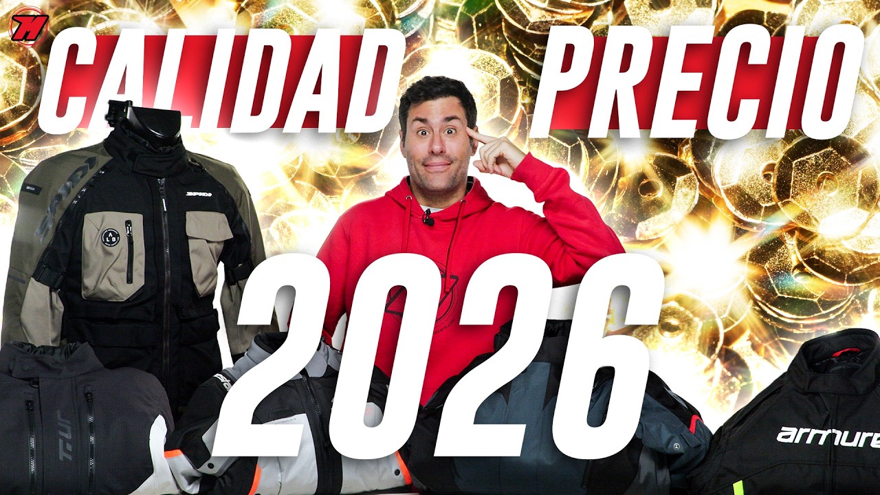 TOP mejores CHAQUETAS de MOTO 💰 CALIDAD-PRECIO 2026 🏍️