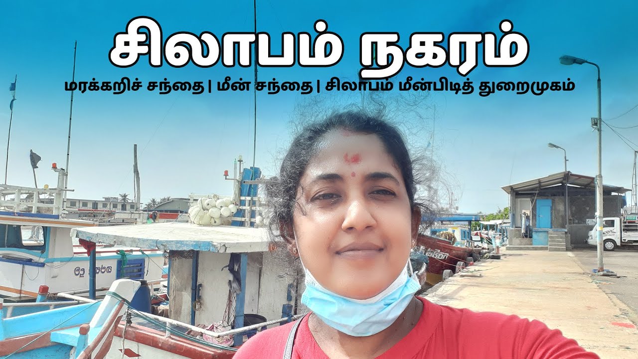 Chilaw Town | சிலாபம் நகரம் | மரக்கறி சந்தை| மீன் சந்தை | சிலாபம் மீன்பிடித் துறைமுகம்