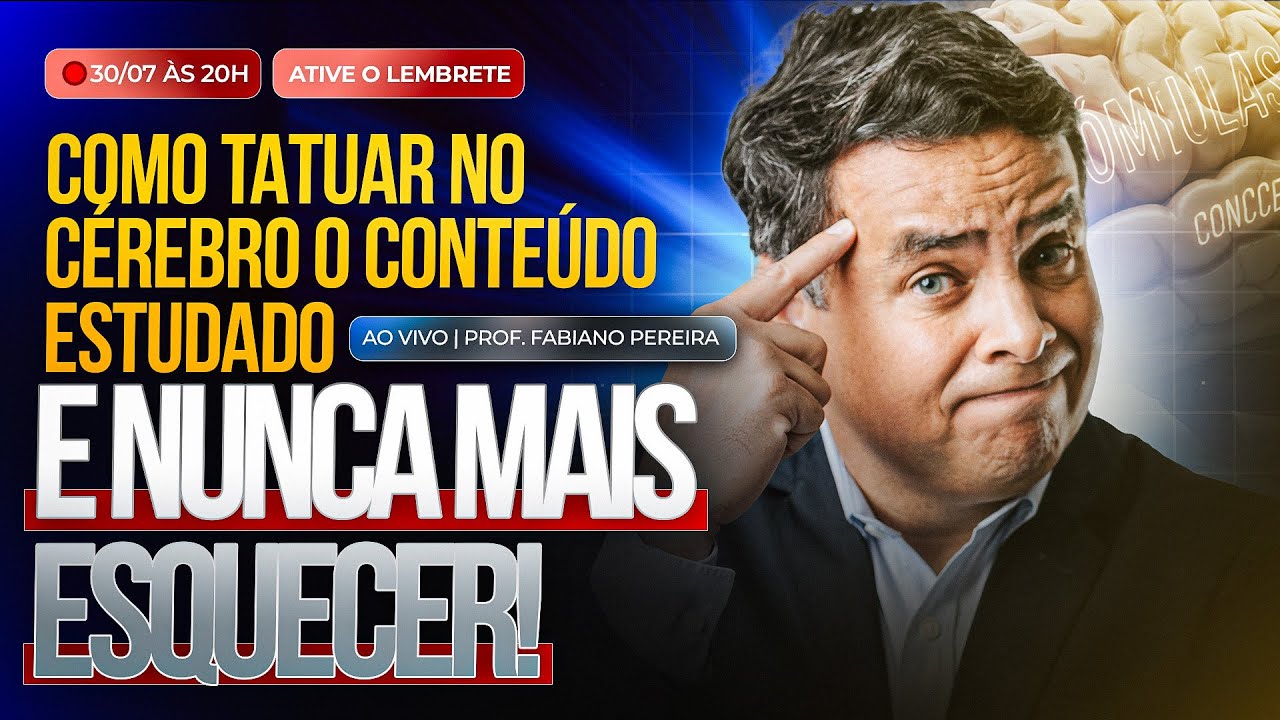 COMO TATUAR NO C&Eacute;REBRO O CONTE&Uacute;DO ESTUDADO E NUNCA MAIS ESQUECER