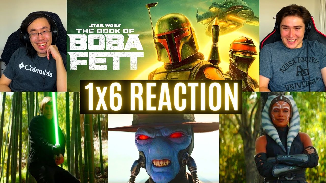 REACTING to *1x6 The Book of Boba Fett* LUKE IS BACK??? (First Time Watching) The Star Wars Shows