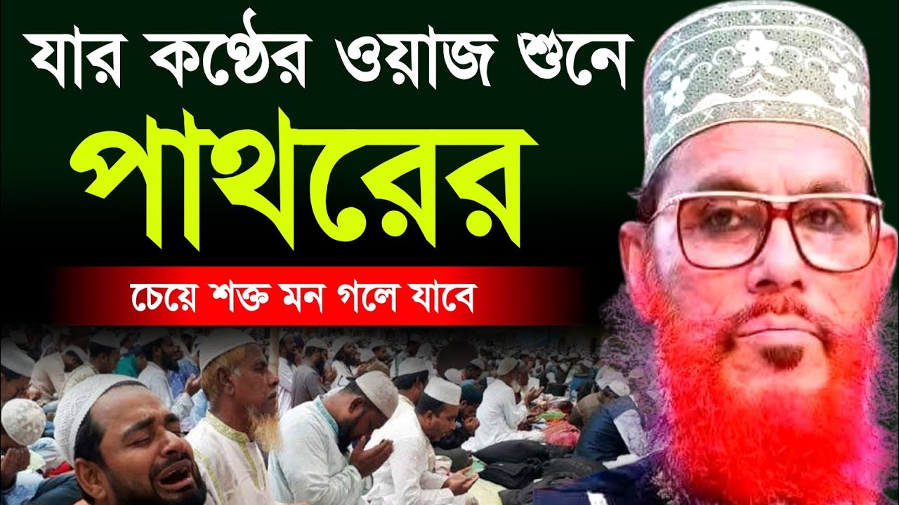 যার কণ্ঠের ওয়াজ শুনে পাথরের চেয়ে শক্ত মন গলে যাবে | Allama Delwar Hossain saidi waz | bangla waz