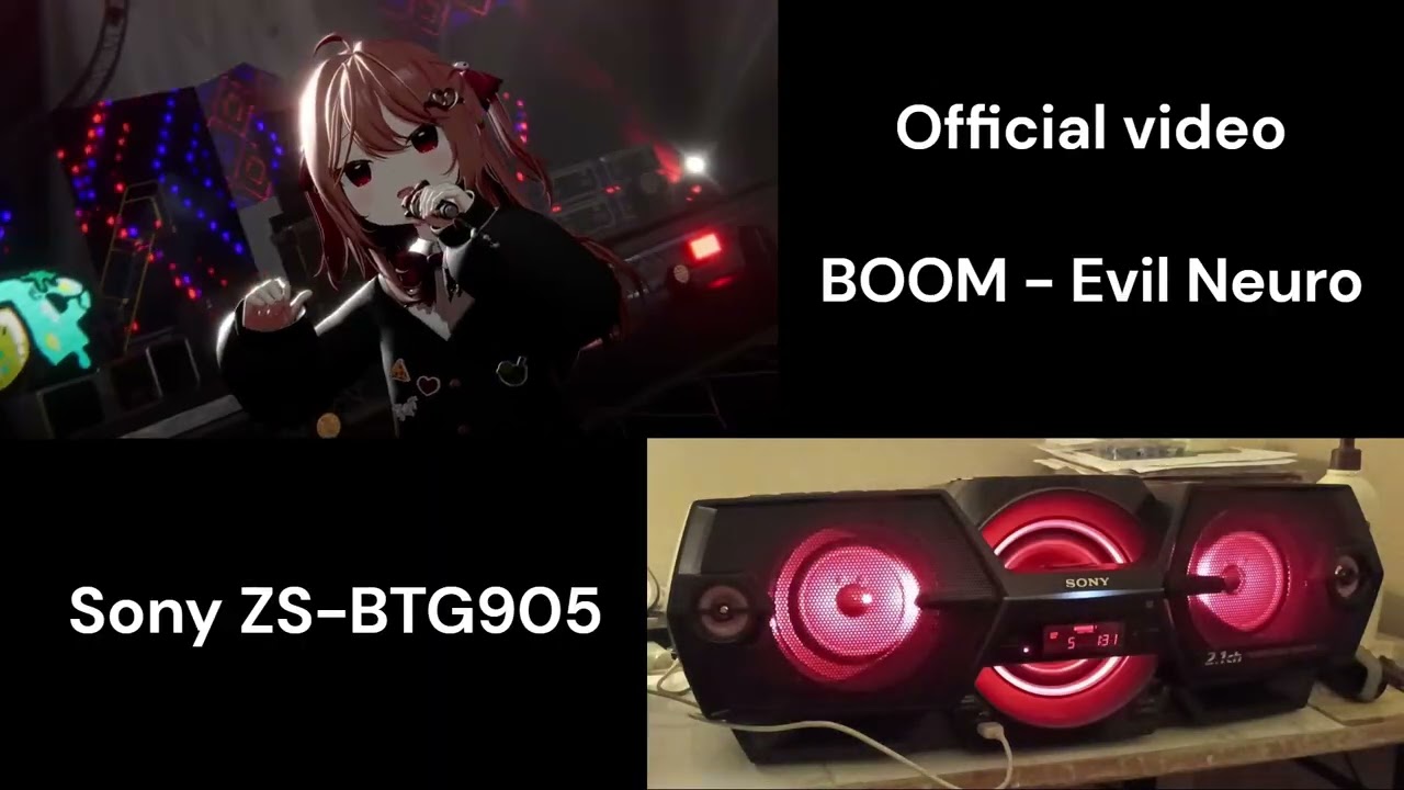 БУМ - Злой Нейро (Sony ZS-BTG905 Light Sync)