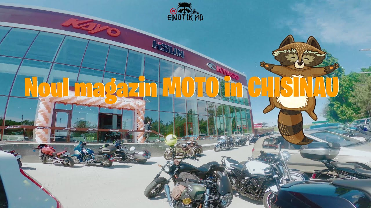 Deschiderea noului magazin MOTO în Chișinău!!! [kayo/gopro] *ATV vlogs