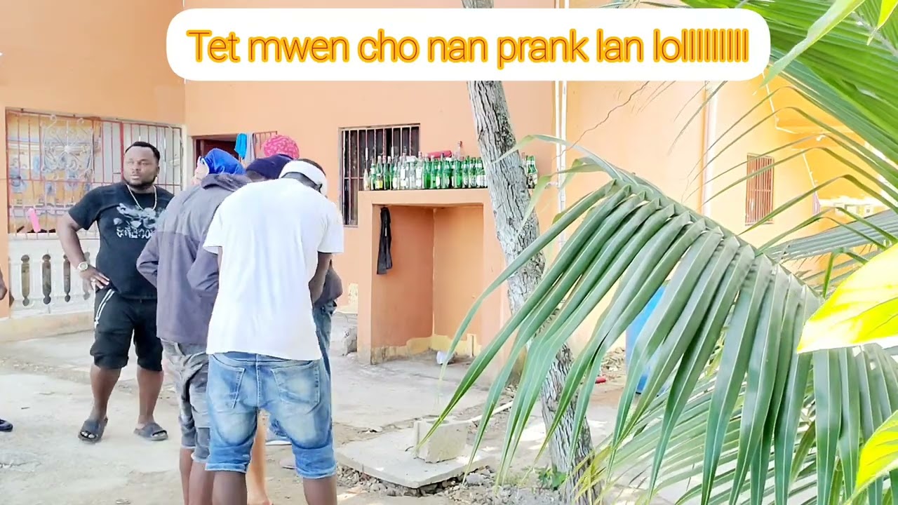 revange prank immigration Soraya te fe sou divo à ebyen guys mwn kraze sa Men prank 2023 a san kanpe